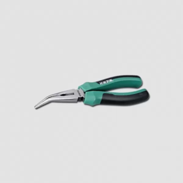 Kleště prodloužené zahnuté 200mm HONITON HW15603-211-200