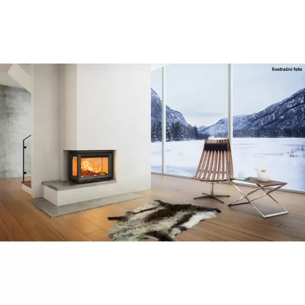 Krbová vložka černý lak levé prosklení JOTUL I 520 CB FL