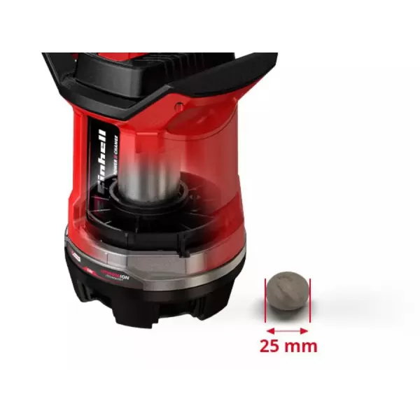 Kalové čerpadlo na batérie 18V/bez batérie GE-DP 18/25 Li - Solo Einhell 4181580