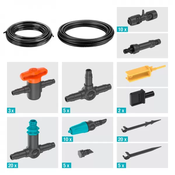 Micro-Drip-zavlažování - sada na terasu (30 rostlin) Gardena 13400-20