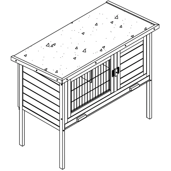 Králíkárna dřevěná MacHook 1 J.A.D. TOOLS 6970