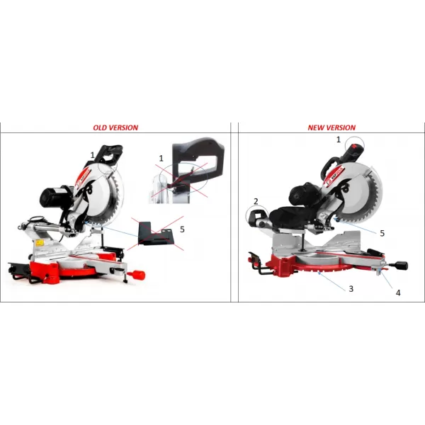 Pokosová pila 230V Holzmann KAP 305JL