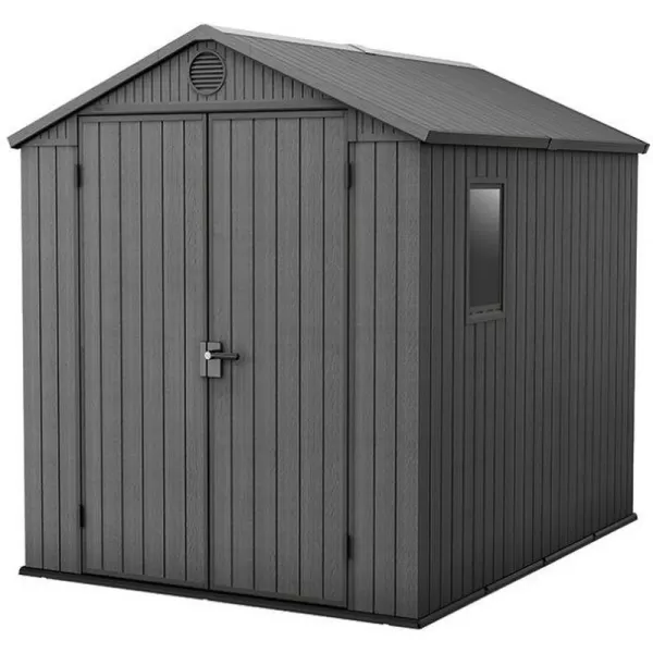 Zahradní domek Keter Darwin 6 x 8 šedý, s podlahou 610314