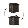 Zahradní domek 7,5 x 7 Walnut, s podlahou Keter Apex