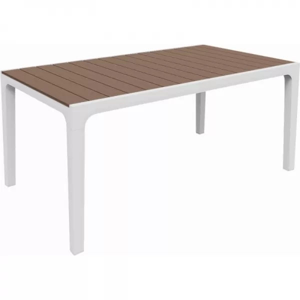 Záhradný stôl Keter Harmony white / cappuccino