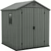 Zahradní domek Keter Darwin 6 x 6 zelený, s podlahou 610638
