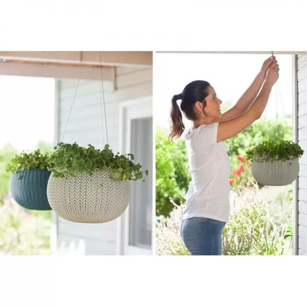 Závesný kvetináč Keter COSY S Dune