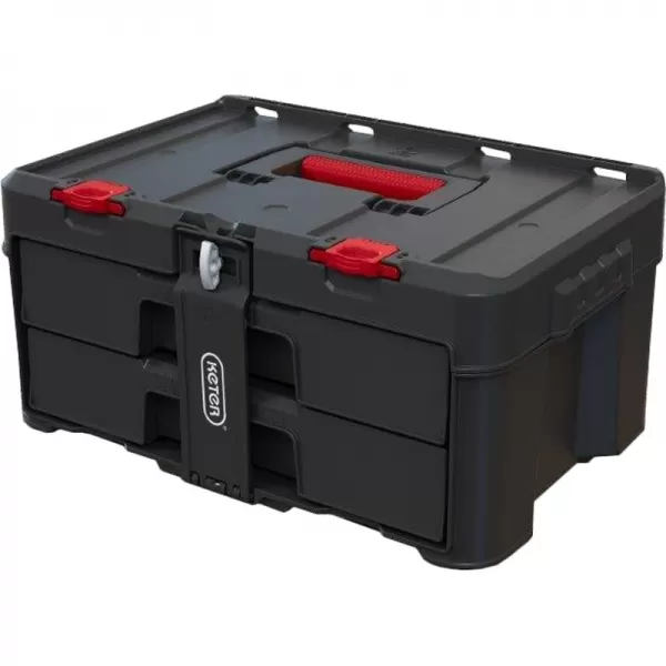 Box se třemi organizéry Keter Stack’N’Roll 610524