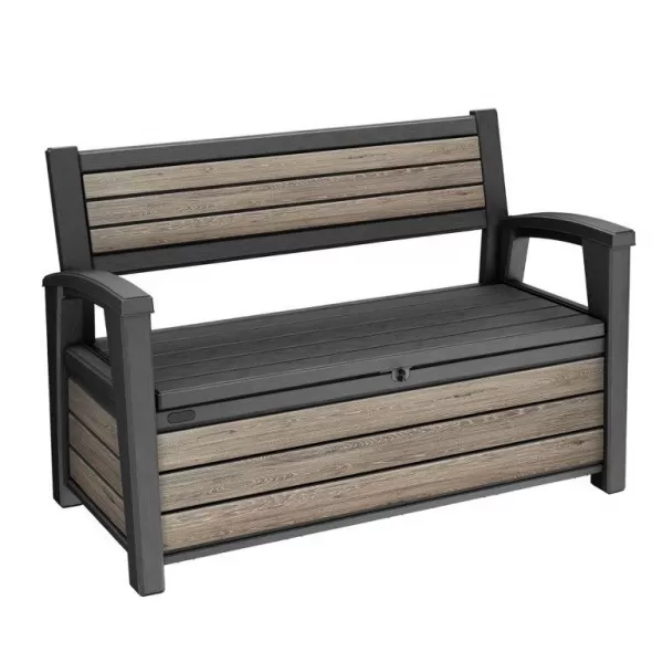 Zahradní lavice Keter Deco Garden Bench Ashwood 612056