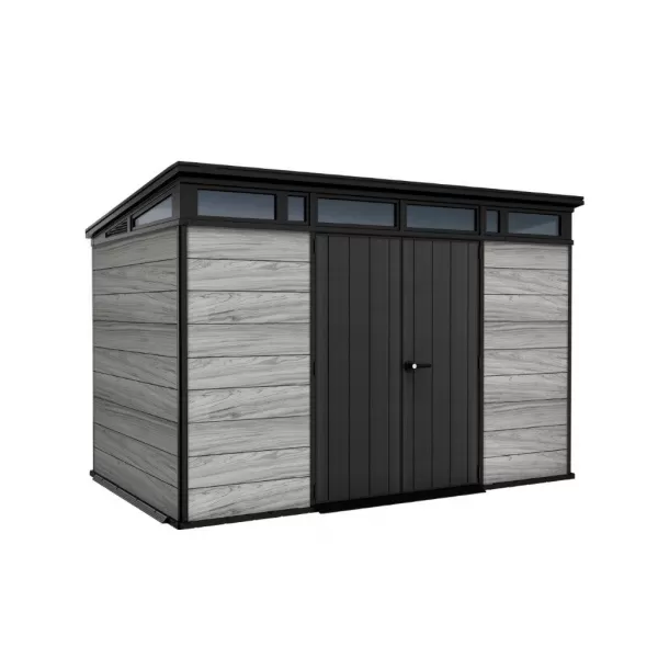 Zahradní domek Keter PENT Signature 11x7 Storm Grey, s podlahou