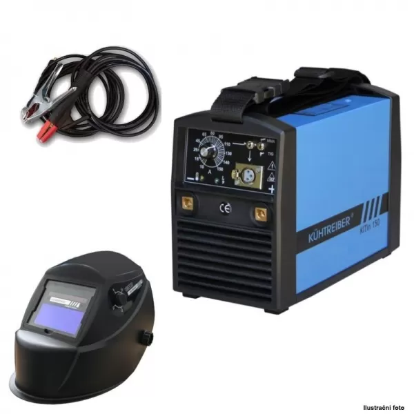 Svařovací invertor + kabely 3m a maska KÜHTREIBER KITin 170