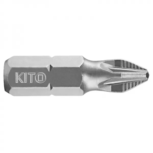 Sada hrotů 20 ks PZ 1x25 mm S2 KITO 4810211