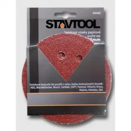 Brusný výsek-suchý zip 125mm, zr80 1balení 6ks STAVTOOL KL04080