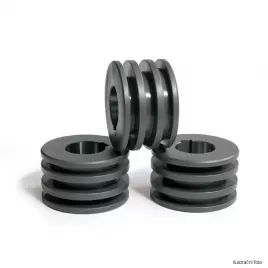 Sada tří kladek pro pásovou ocel na výšku 5/6mm max. šířka 50mm BOW 1080418