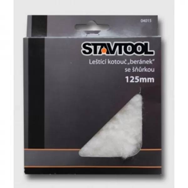 Kotouč leštící 150mm LH150V+suchý zip STAVTOOL KL04018