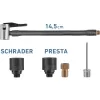 Aku kompresor 8V/0,5 Ah 10,3bar, USB nabíjení Extol Premium 8891512
