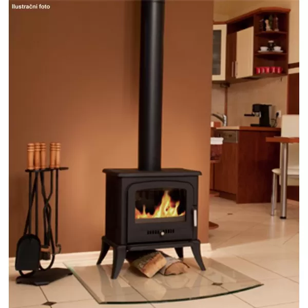 Krbová kamna s ventilátorem TURBOFAN KRATKI KOZA K7 TF