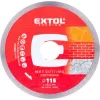 Kotouč diamantový řezný celoobv. EXTRA tenký - mokré řezání, 115x22,2x1,1mm Extol Premium 8803021