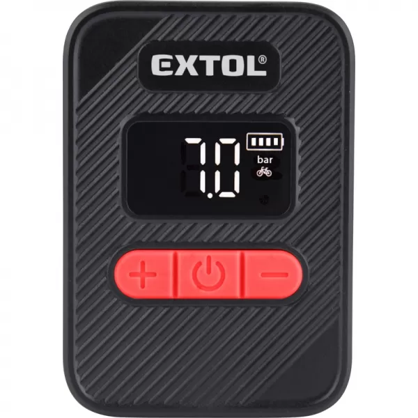 Aku kompresor 8V/0,5 Ah 10,3bar, USB nabíjení Extol Premium 8891512