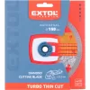 Kotouč diamantový řezný, turbo Thin Cut, suché i mokré řezání, 150x22,2x1,6mm Extol Premium 8803043