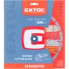 Kotouč diamantový řezný segmentový - suché řezání, 230x22,2x2,6mm Extol Premium 8803015