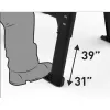Koza Keter ROC Pro Gear Lumber Jack Sawhorse 610536