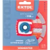 Kotouč diamantový řezný segmentový - suché řezání, 115x22,2x1,8mm Extol Premium 8803011