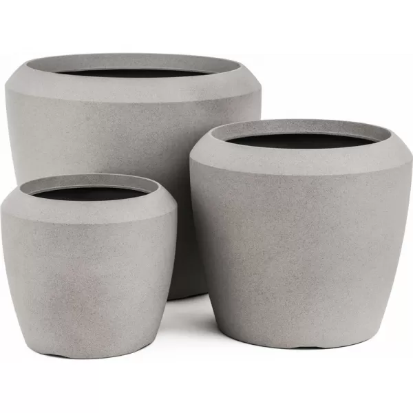 Květináč G21 Cement Round 55,6 x 55,6 x 48,4 63929703