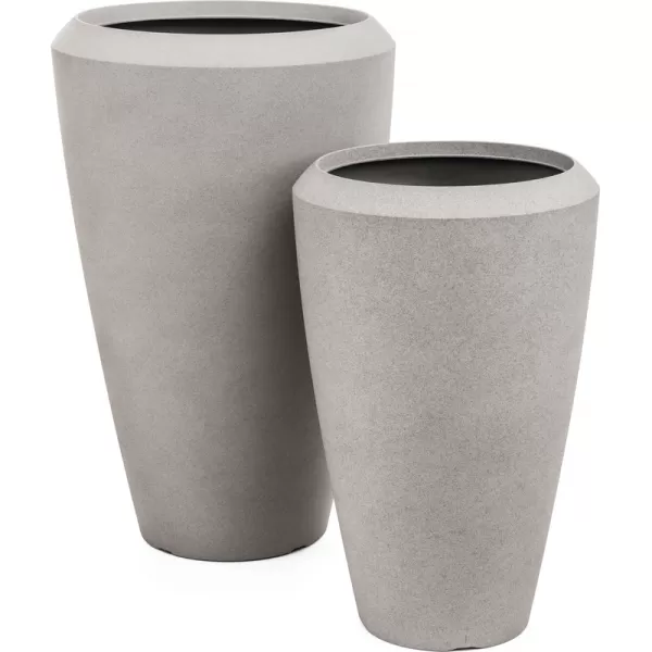 Květináč G21 Cement Oval 55 x 55 x 86,3 63929726
