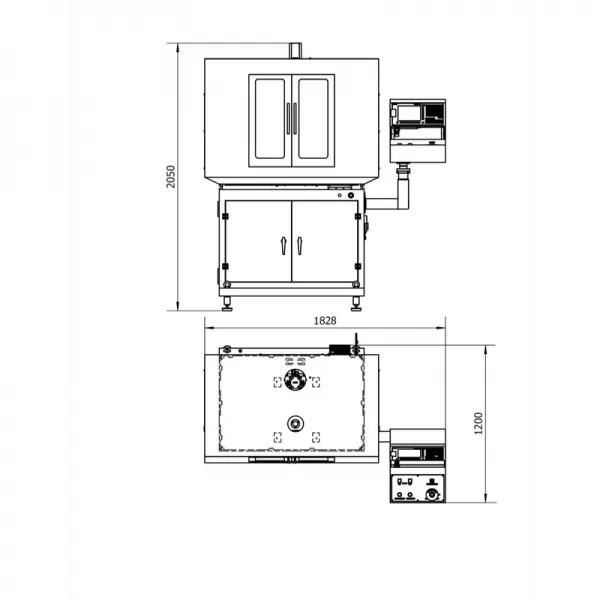 Univerzálna CNC frézka iKX 3 S (Siemens) Numco CNC7515002