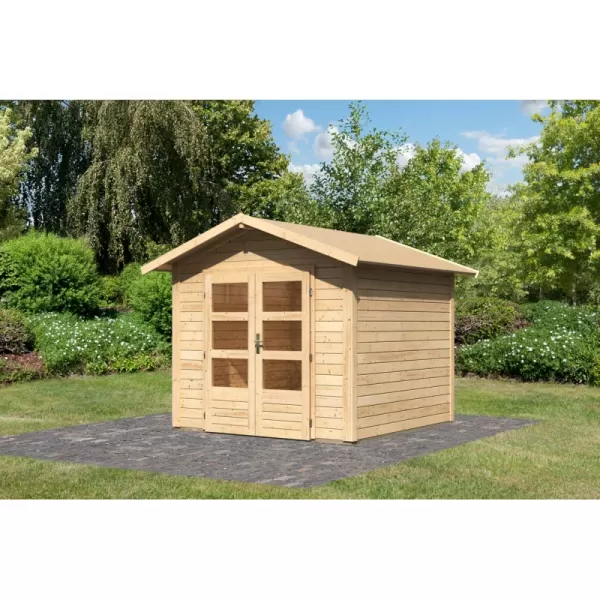 Dřevěný domek KARIBU TALKAU 4 (83336) natur LG1775