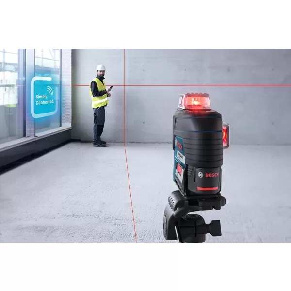 Křížový laser Bosch GLL 3-80 C Professional L-Boxx 136 + držák BM1 + přijímač LR7