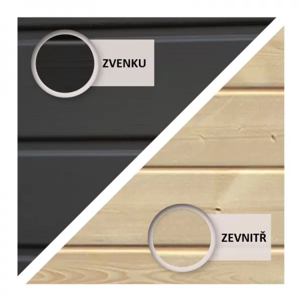 Vyvýšený záhon KARIBU HOCHBEET 192 (64571) terragrau