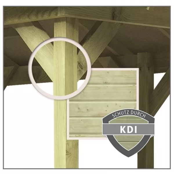 Carport KARIBU KIRN 1 68843 LG2490