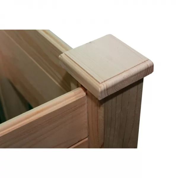 Vyvýšený záhon / truhlík LANITPLAST HOLZKISTE4 natur LG2368