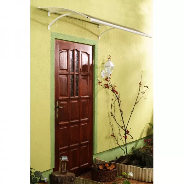 Stříška nad dveře LANITPLAST LARUS 120/87 bílá LG657