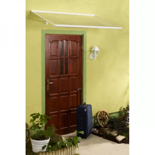 Stříška nad dveře LANITPLAST MELES 120/85 bílá LG655