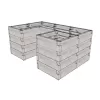 Vyvýšený záhon JUWEL TIMBER ERGOLINE 185 x 125 x 40 cm LG2078