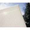 Hliníková pergola LANITPLAST WALL 53 bílá + opál PC LG2133