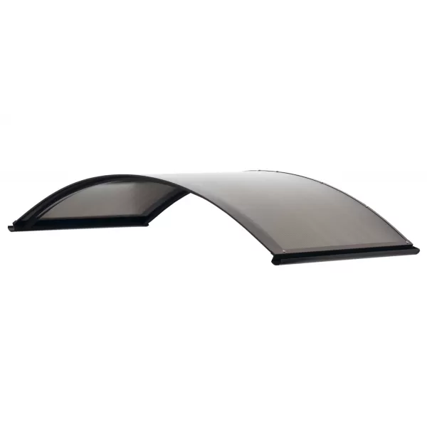 Stříška nad dveře LANITPLAST ARCUS 160/70 hnědá LG1160