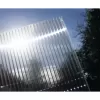 Hliníková pergola LANITPLAST WALL 33 biela + číry PC LG2085