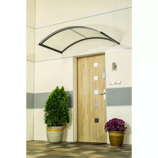 Stříška nad dveře LANITPLAST ARCUS 160/90 antracit LG2177
