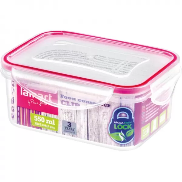 Dóza obdelníková Clip 500ml LAMART LT6007