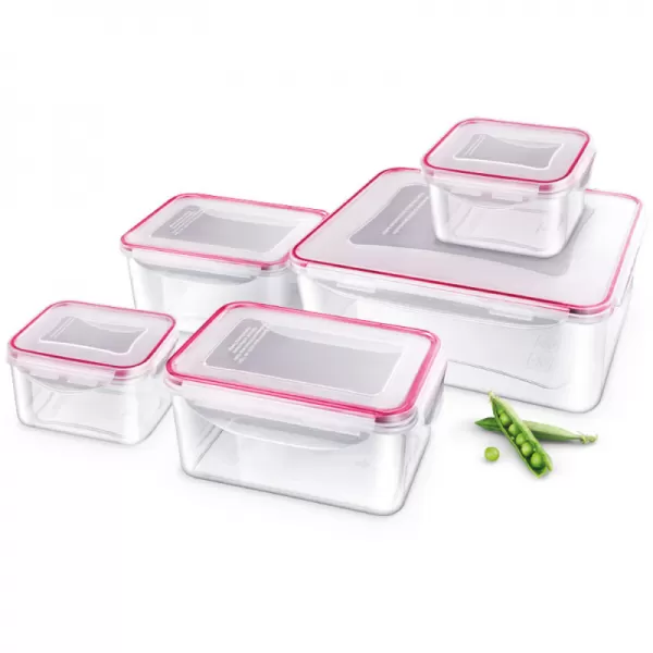 Dózy na potraviny Clip 5ks LAMART LT6001