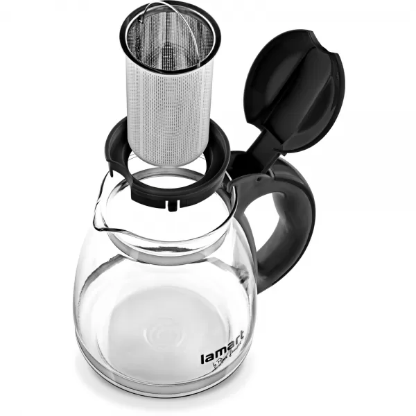 Konvice černá 1,5l VERRE LAMART LT7027