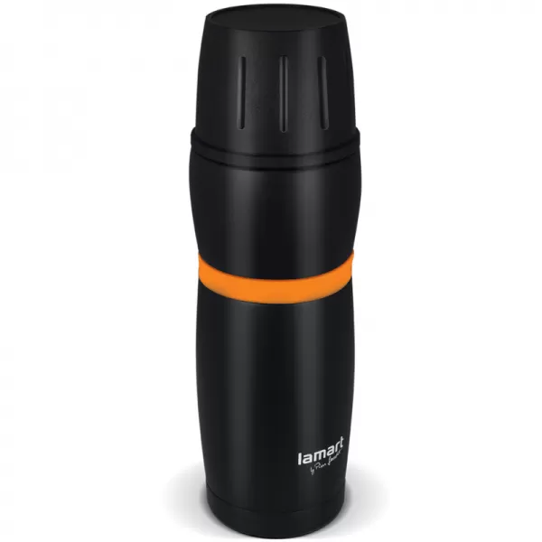 Termoska černo/oranžová Cup LAMART LT4054