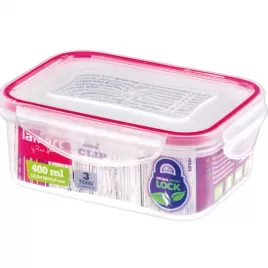Dóza obdelníková Clip 400ml LAMART LT6006