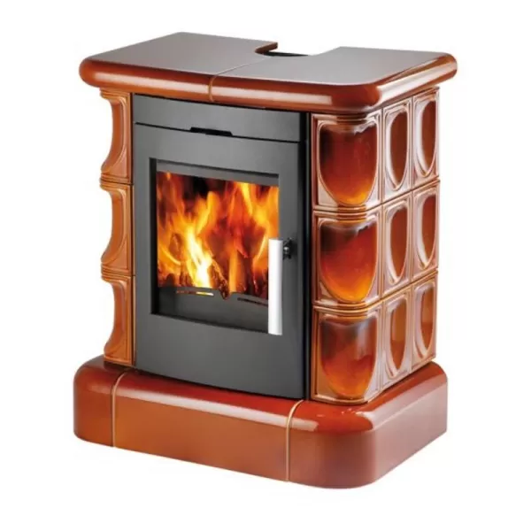 Kachlová kamna černá, medovník kachlový top Haas+Sohn MANTA