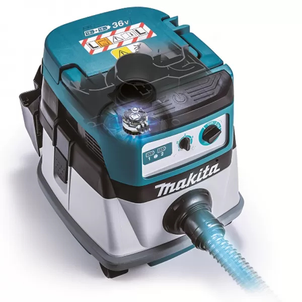 Aku vysavač LXT 2x18V bez aku Makita DVC865LZX3