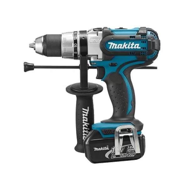 Aku příklepový šroubovák Li-ion 18V 3,0Ah,systainer Makita DHP458RTJ